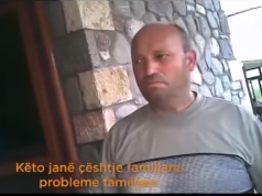 Kamerat në Librazhd/ Vjehrra ikën me vrap nga gazetarja, vjehrri: Janë çështje familjare këto!