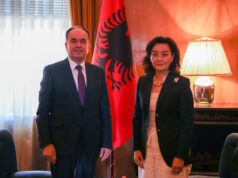 Ambasadorja Yuri Kim takohet me Presidentin e zgjedhur, Bajram Begaj. Çfarë u diskutua