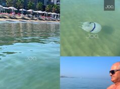 Kandilat “pushtojnë” detin në plazhin e Golemit në Kavajë, ankohen pushuesit: S’po futemi dot