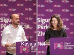 Shpend Barameta dhe Marinela Alia, dy kryetarët e rinj të PS në Kavajë