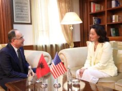 Ambasadorja Kim takim me Presidentin Begaj: Roli juaj esencial për demokracinë dhe sigurinë kombëtare