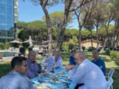 FOTOT/ Rama inspektoi Prestige Resort kur po ndërtohej, drekoi edhe me Pacollin