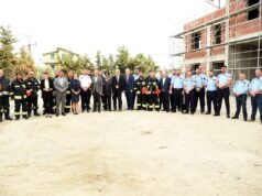 Godinë e re për shërbimin zjarrfikës të Kavajës, Ambasadori Austriak inspekton punimet