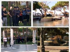 Vizatimi me firmë i kryeministrit Rama të ishullit në pishinën e “Prestige Resort”, çfarë ka mbetur nga projekti që e skicoi vetë