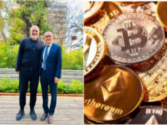 Berisha e akuzoi si të përfshirë në “bitcoin”, Rama takohet me CEO-n e platformës së kriptovalutave