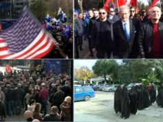 Berisha u sulmua me grusht në protestë, reagojnë Basha, Bardhi, Alibeaj dhe Tabaku