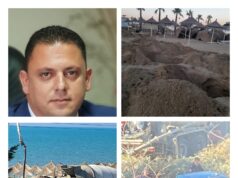 Redjan Krali betonizon plazhin e Kavajës me kompaninë Bonita, vendime abuzive në fund të mandatit, policia nuk ndërhyn dhe i mbikqyr punimet