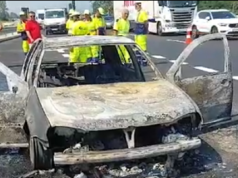 Shkrumbohet totalisht makina në ‘Thumanë-Rinas’, shpëton mrekullisht drejtuesi i “Golfit”