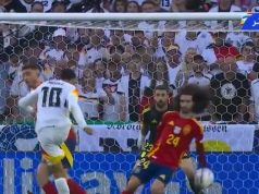 Vjen reagimi i UEFA për gjyqtarin Taylor, që nuk dha penalti për Gjermaninë në rastin e Cucurella