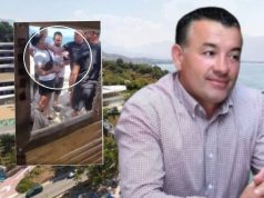 VIDEO/ Biznesmeni Vasil Bedinaj godet me grusht qytetarin për hapësirat e plazhit në Vlorë