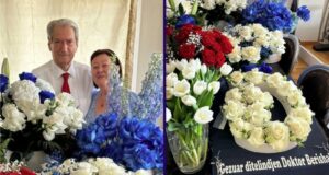 Ditëlindja e parë i izoluar, Berishës i mbushet shtëpia me lule